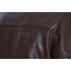 Steve McQueen Legends Gulf Le Man Firestone Heuer Brown Premium Leather Jacket